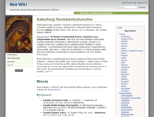 Tablet Screenshot of neokatechumenat.org.pl